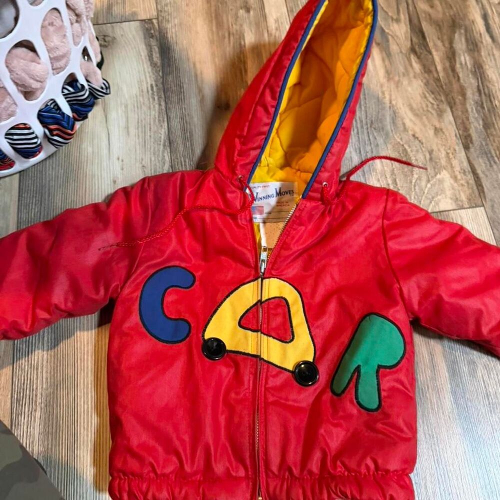 Vintage Winning Moves toddler jacket. Excellent condition 12m